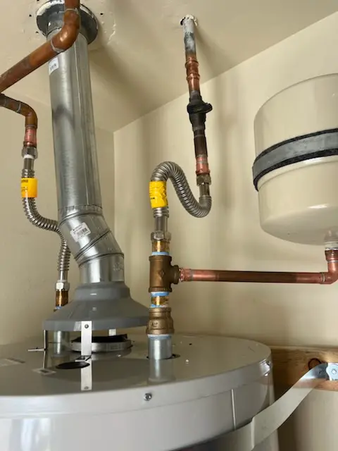 Water heater installation and plumbing repair in Heilwood